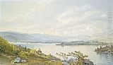 Famous Lake Paintings - Lake Squam and the Sandwich Mountains